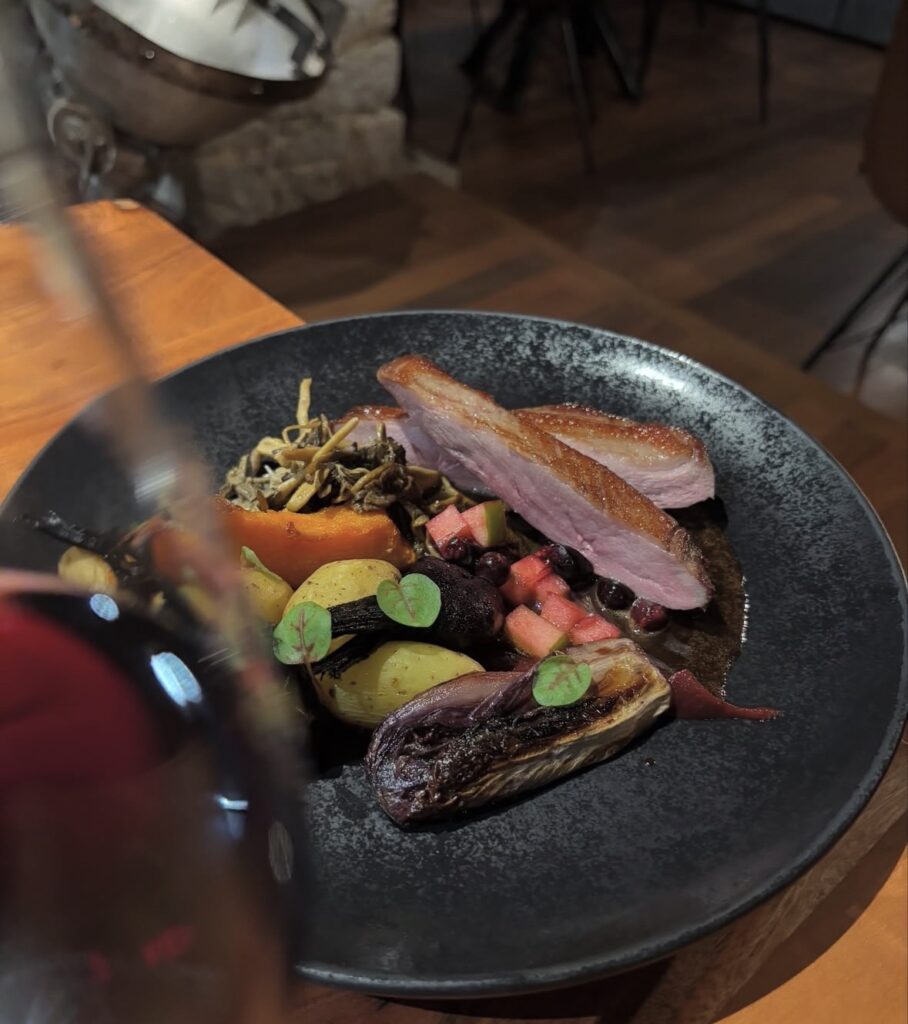 magret de canard au comptoir de l'iroise à audiern