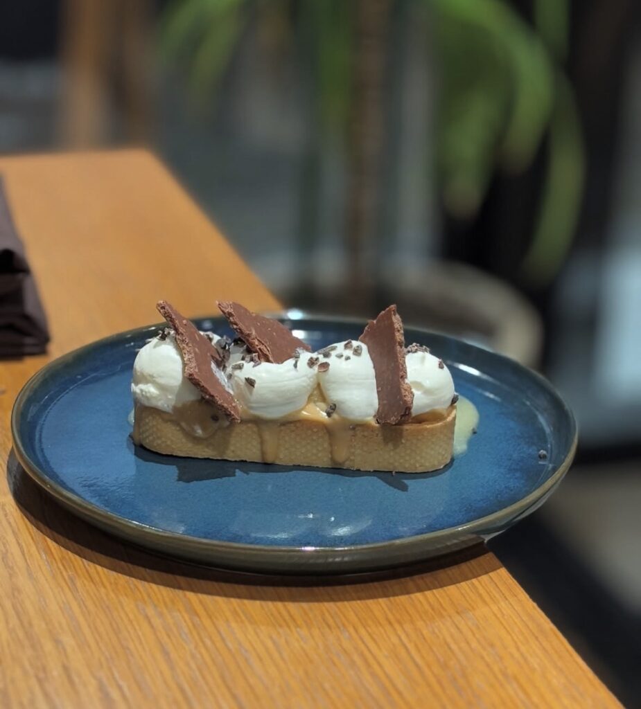 dessert chez le gasliez à pont l'abbé