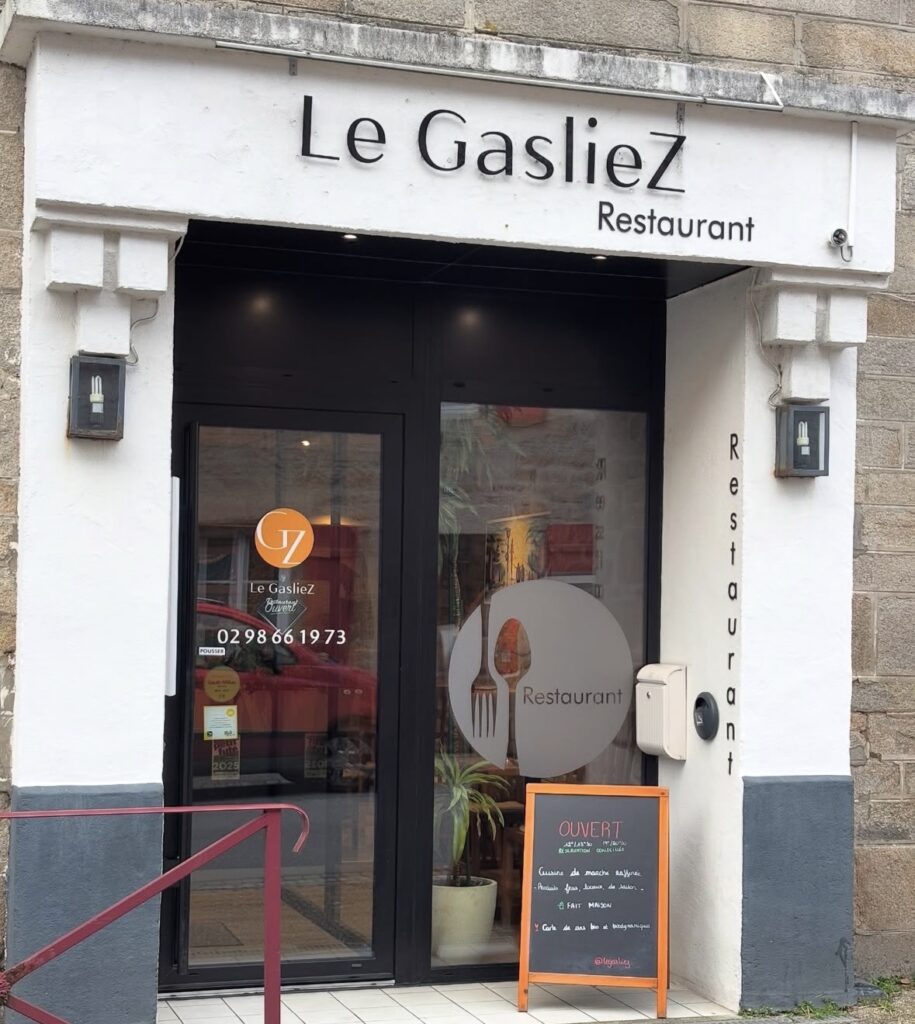 devanture du gasliez à pont l'abbé