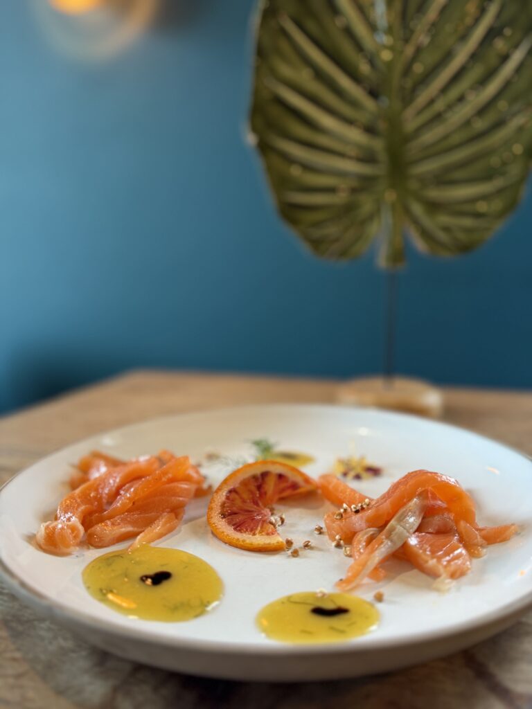 Exemple de plat du restaurant La Villa Loubésienne, à Saint-Loubès