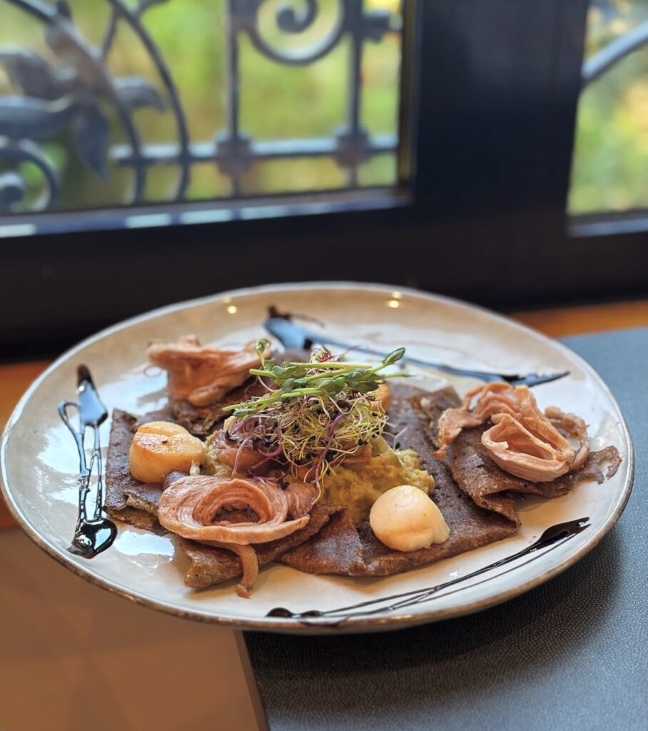 Crepe de brut de pomme à pont l'abbé