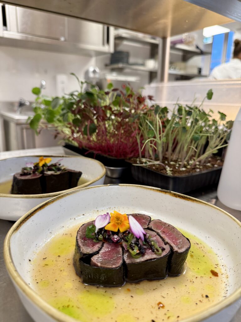 Le tigre qui pleure, plat excellent chez Sainte Raphine à côté de Bordeaux