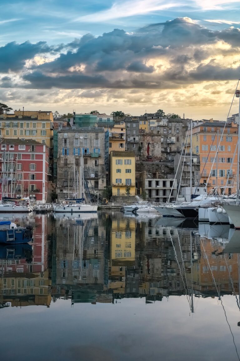 Le port de Bastia en Corse