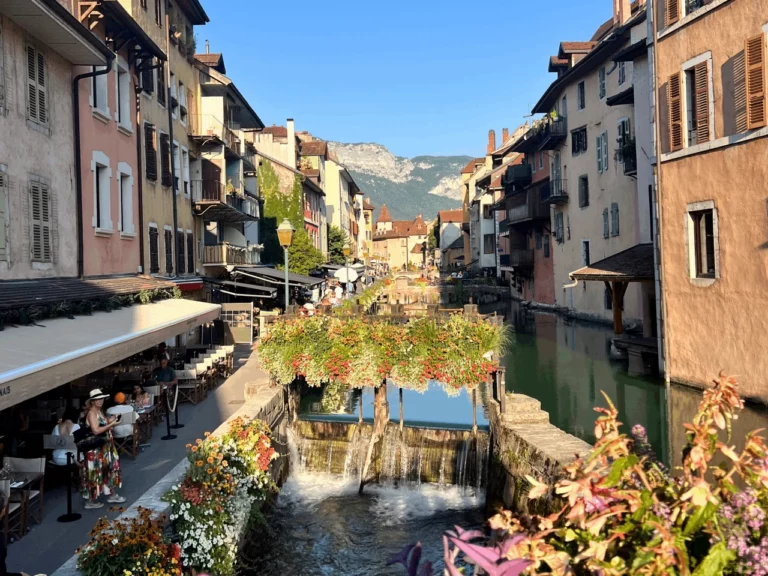 Le canal d'Annecy