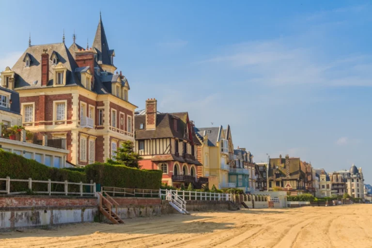 La plage de Deauville