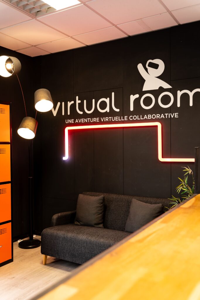 L'accueil de Virtual Room, à Rennes