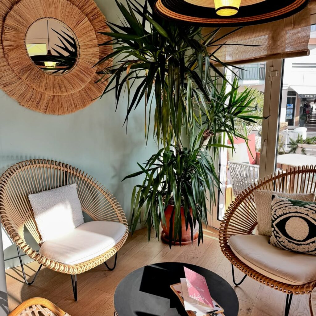 Intérieur du restaurant Bo & Mia à La Baule