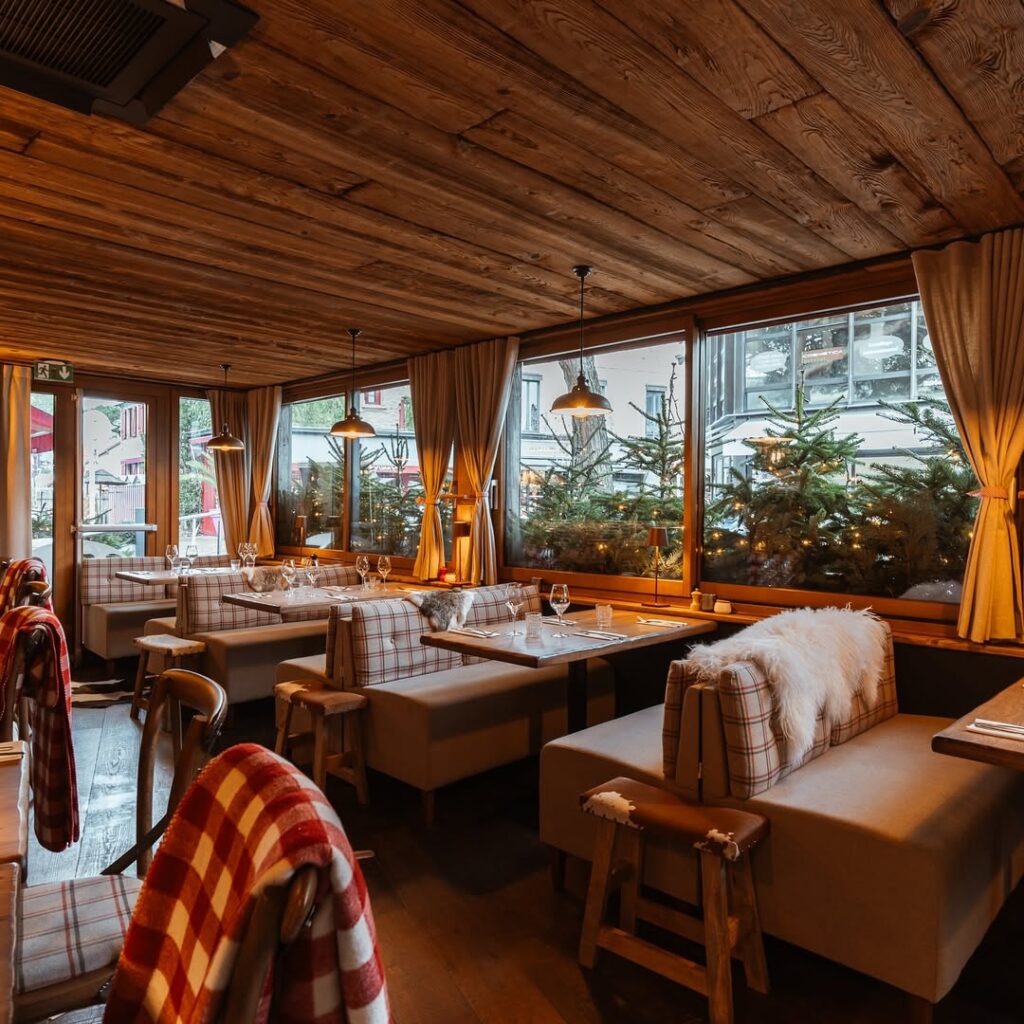 Intérieur du restaurant La Bergerie à La Baule