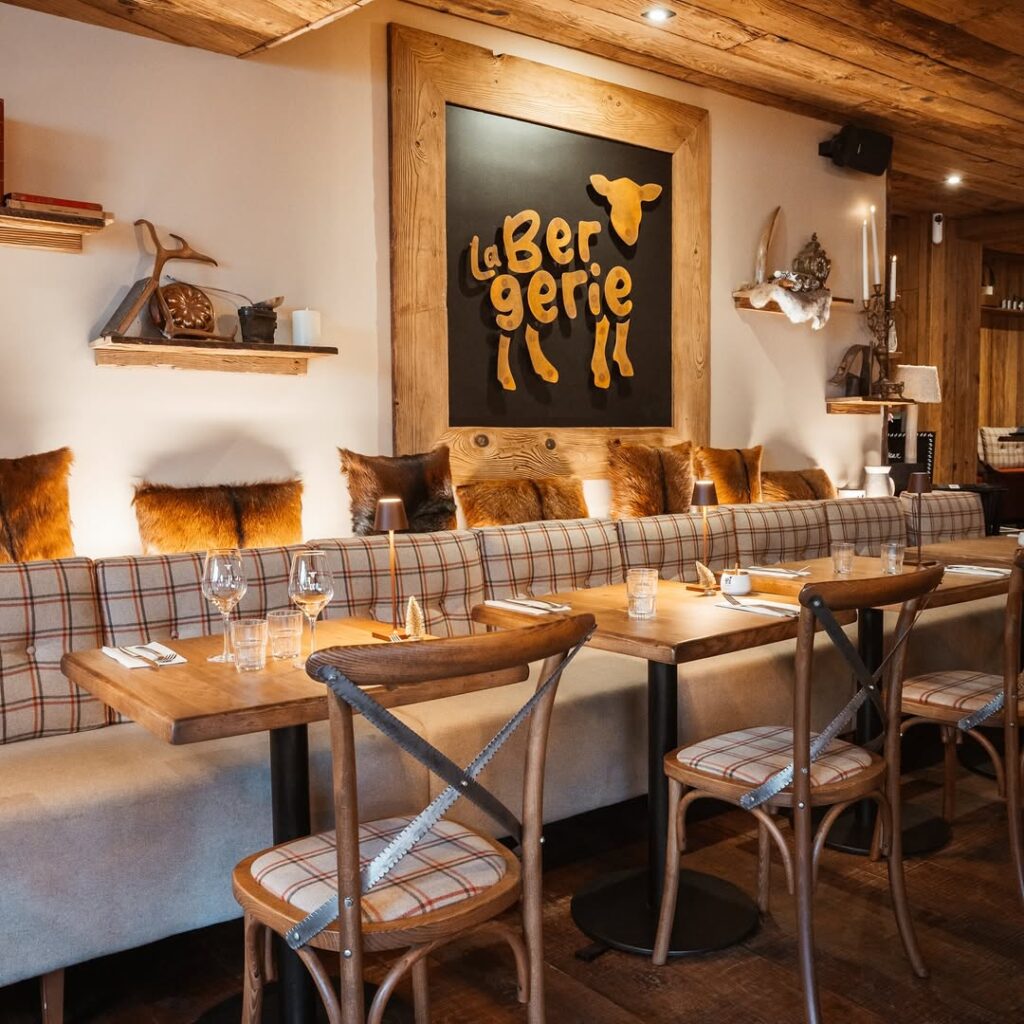 Intérieur du restaurant La Bergerie à La Baule