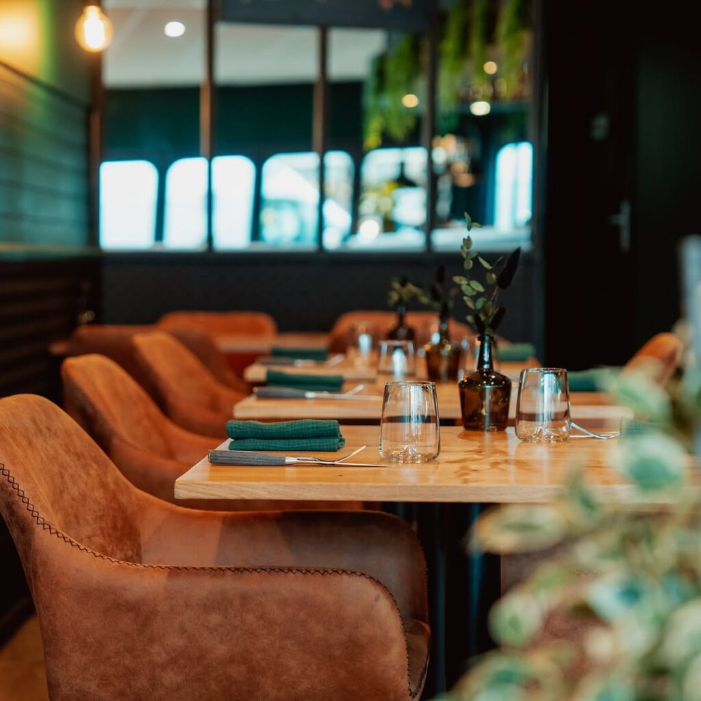 Intérieur du restaurant Locco à Pornichet