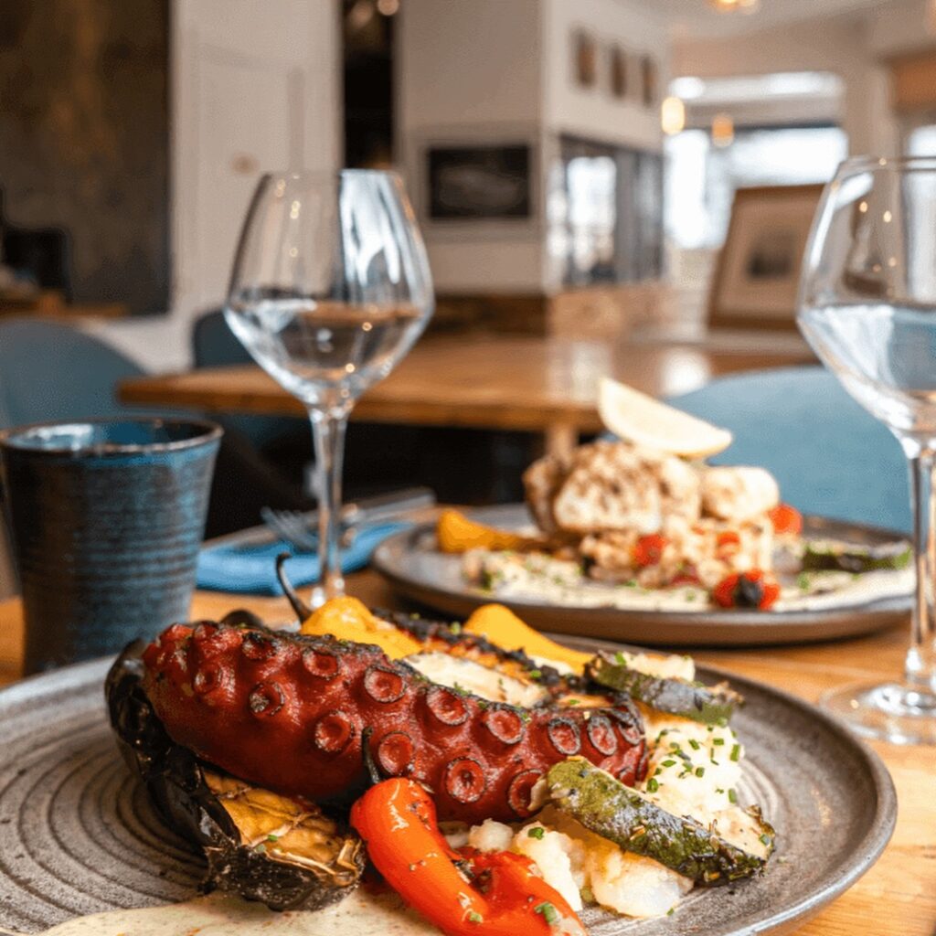 Poulpe au restaurant Panem, à Saint Nazaire