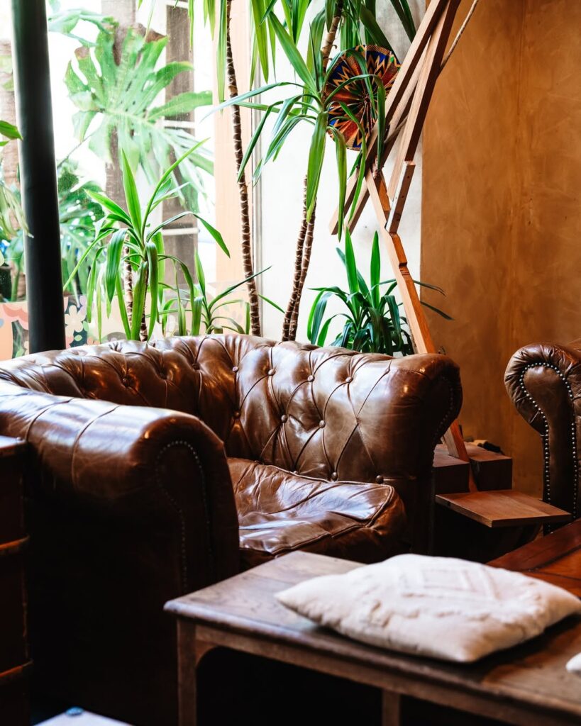 Intérieur de la Bodeguita, à Saint Nazaire