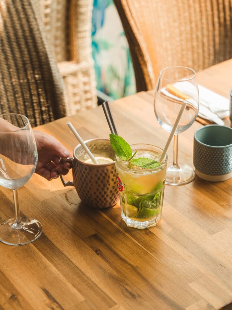 Apéro au restaurant Dom Tom, à Saint Nazaire