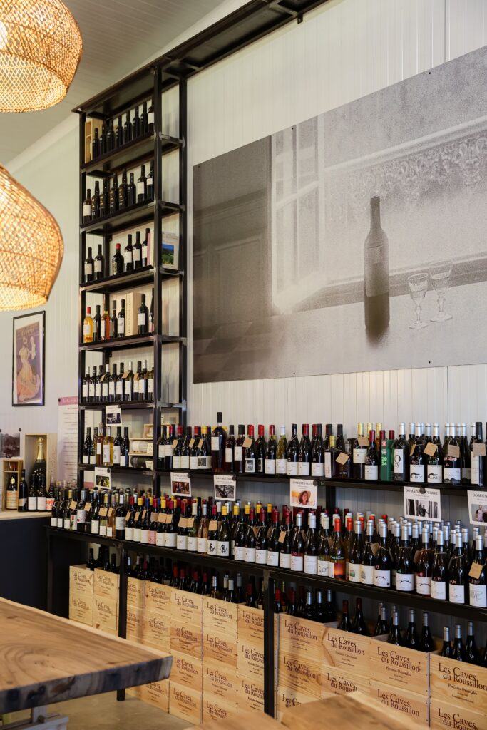 La boutique des Caves du Roussillon avenue Julien Panchot à Perpignan