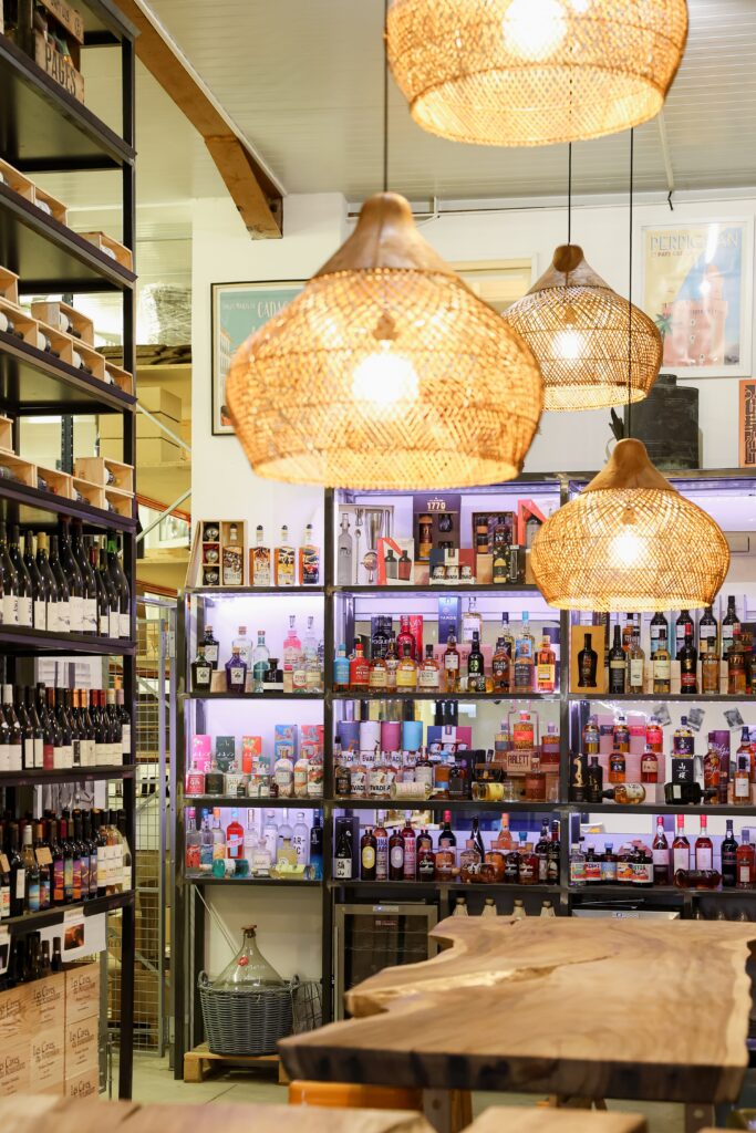 La boutique des Caves du Roussillon avenue Julien Panchot à Perpignan