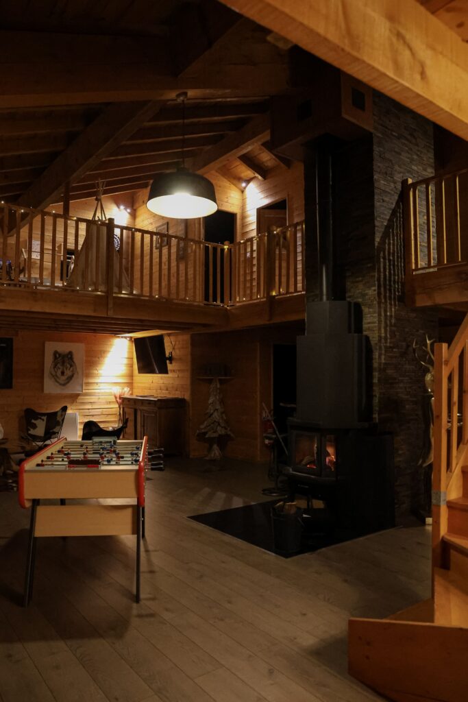 L'espace principal du Chalet le Paradis Perdu à Fontpédrouse