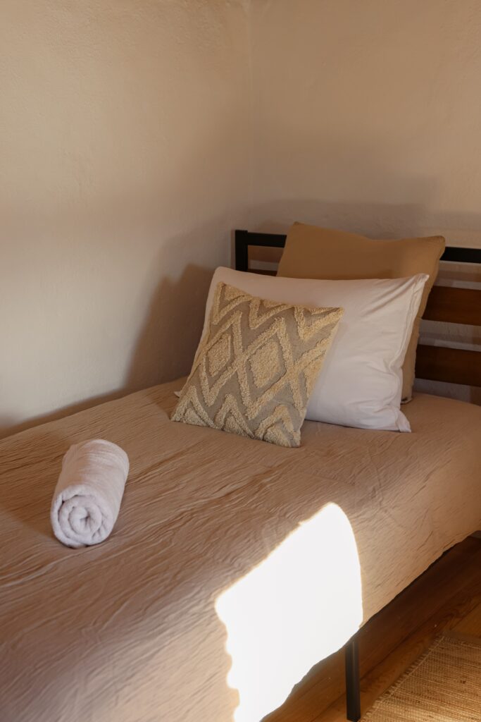 La seconde chambre du Charming Stone Lodge à Eus