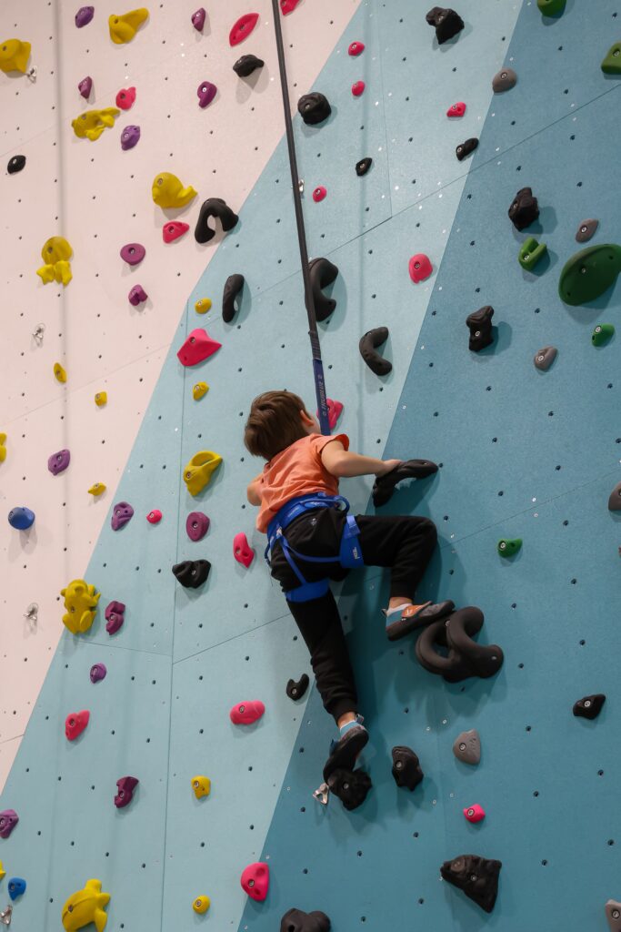 Escalade ludique pour les enfants aux Chats Perchés à Perpignan