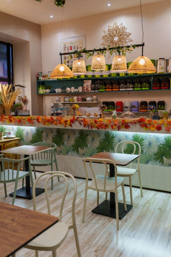 La salle intérieur de Chez Nous à Perpignan