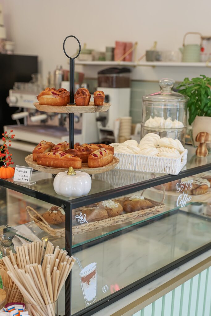 La vitrine de chez Cycy's Cakes à Ille-sur-Têt