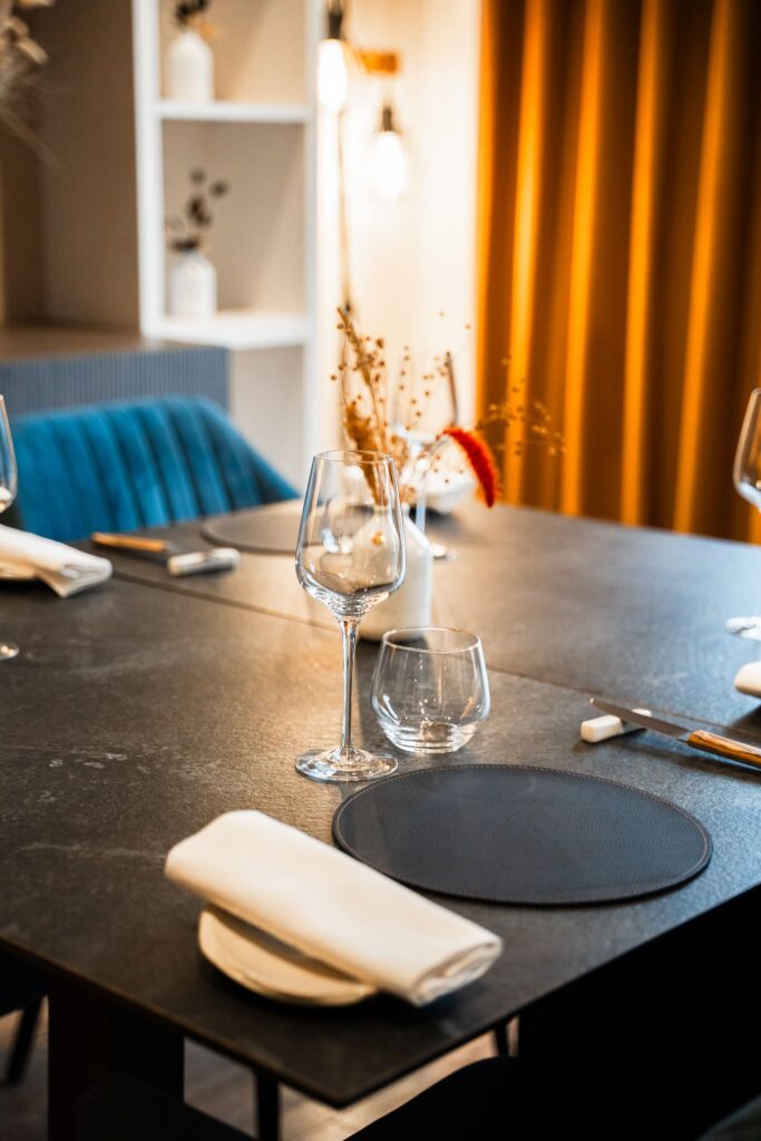 Décoration du restaurant Topaze, à Saint Nazaire