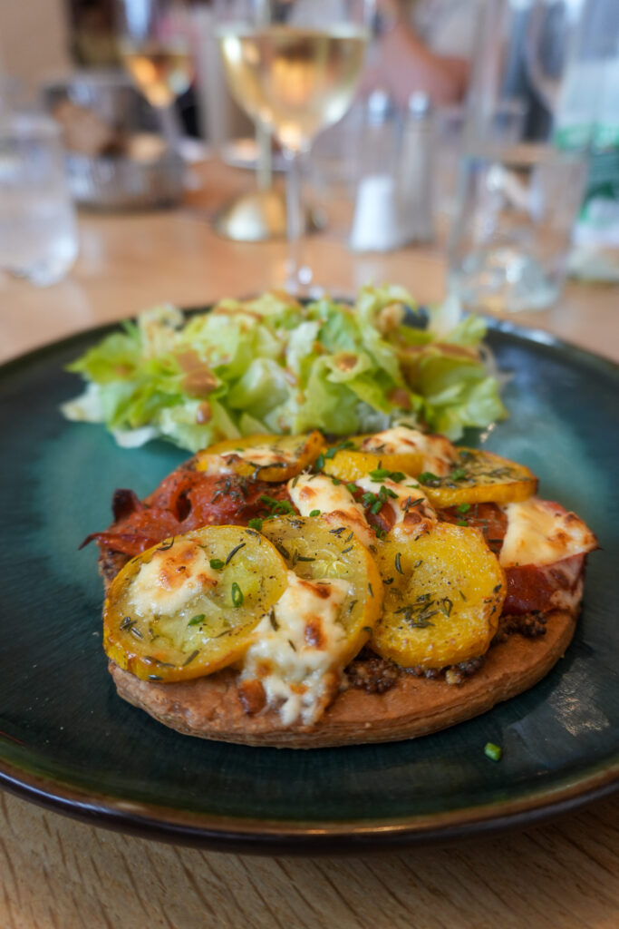Une entrée du restaurant La Petite Brocante au Havre