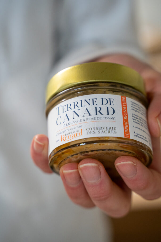 Réalisée avec les Délices du Renard