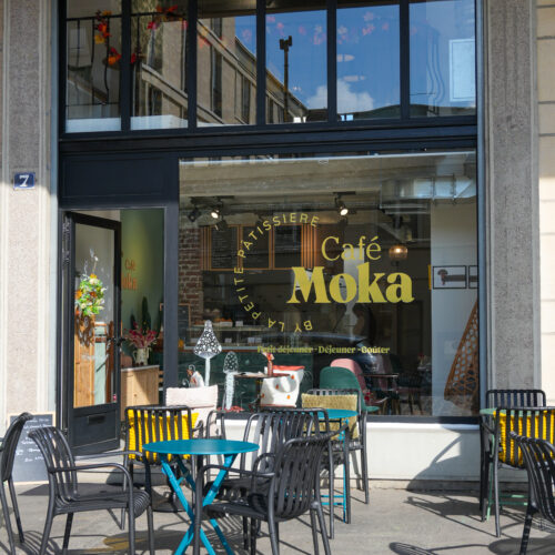 Une terrasse du Café Moka au Havre