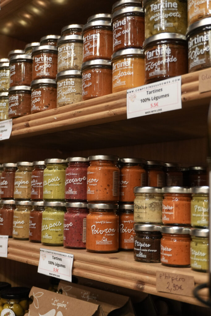 Des sauces aperitives de l'épicerie fine Comptoir des aromes au Havre