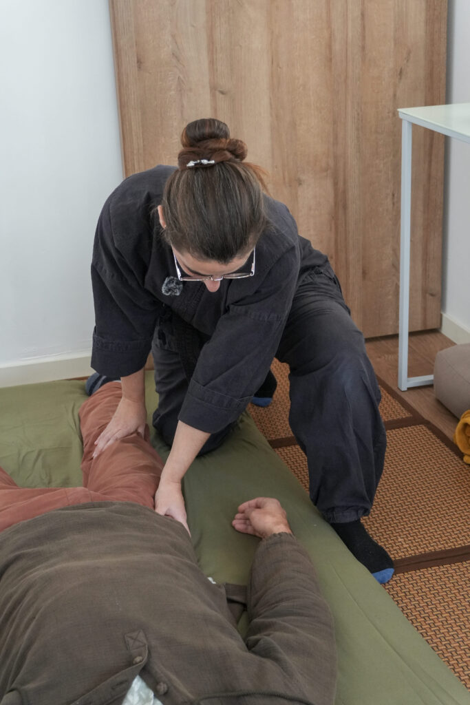 Un seance de shiatsu chez Bien-etre au NatureLH au Havre