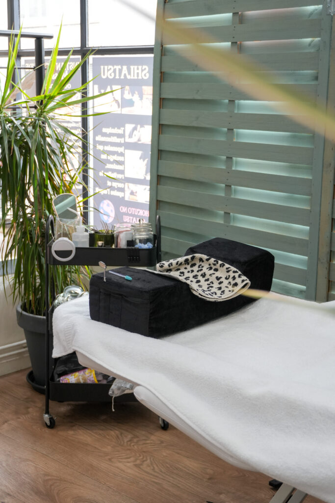 Une table de soin chez Bien-etre au NatureLH au Havre
