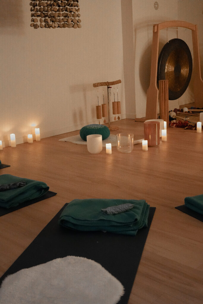 Une séance yoga chez A Corps et ames Le Havre