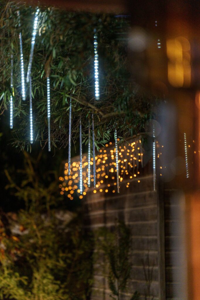 La décoration d'hiver du Cazot by Cazes à Rivesaltes