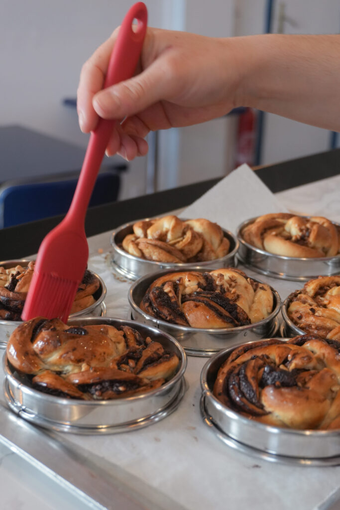 Des babkas à la cannelle du café Le Ptit Sas