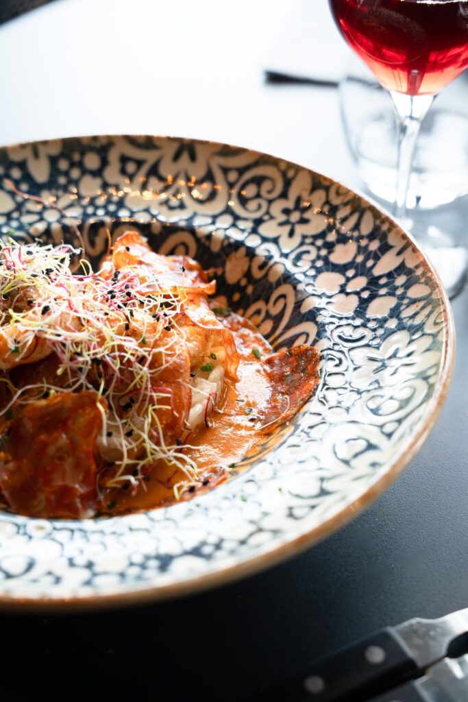 Risotto maison, chez Only Wine, à Pornichet