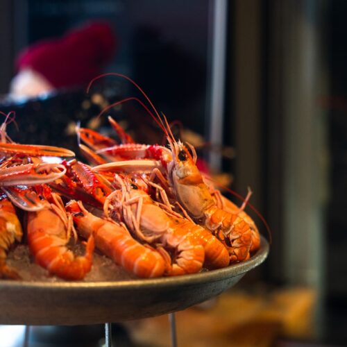 Plateau de fruits de mer chez l'Ecailleur, à La Baule