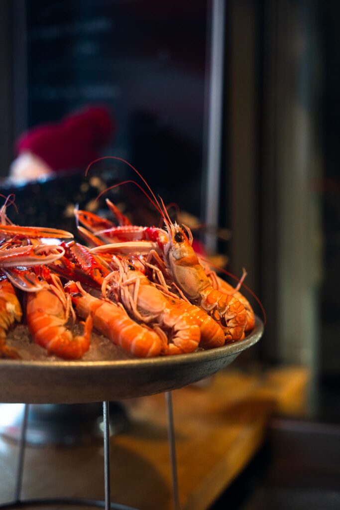 Plateau de fruits de mer chez l'Ecailleur, à La Baule