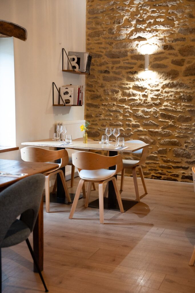 Intérieur du Jardin des Gourmands, à Herbignac