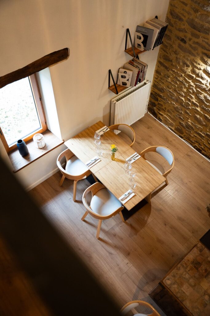 Intérieur du Jardin des Gourmands, à Herbignac