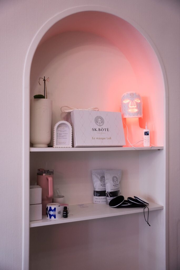 Décoration de Madame K, institut de beauté à Saint Nazaire