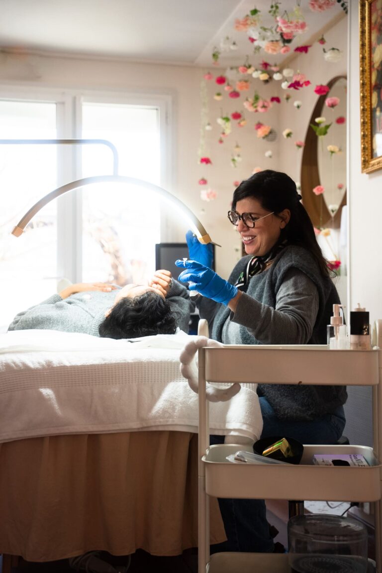 Microblading par Madame K, institut de beauté à Saint Nazaire