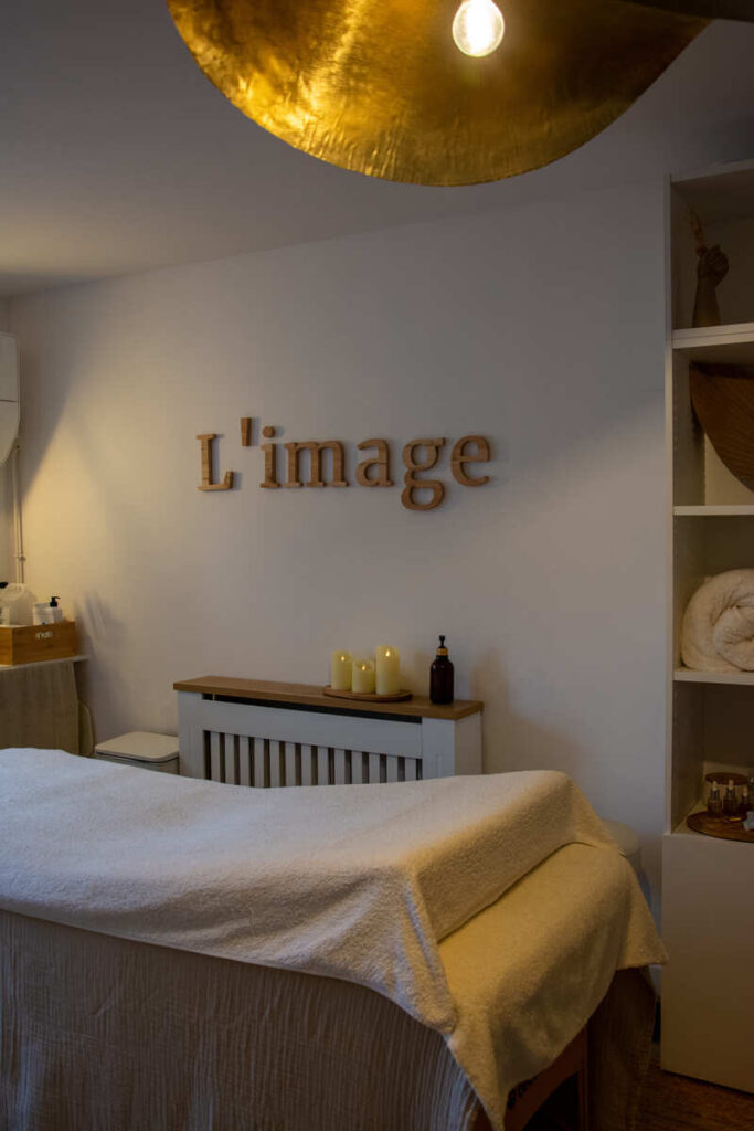 L'espace soin de L'Image Institut à Bonnac-la-Côte