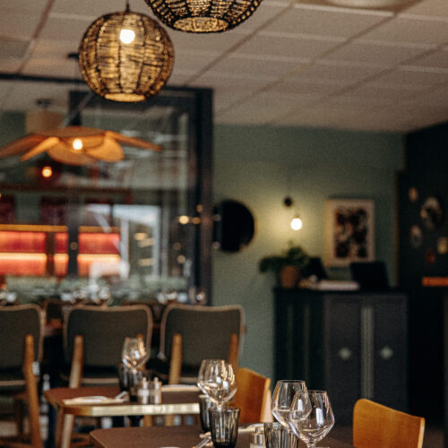 l'intérieur du restaurant Bistrot d'Avenio à Avignon