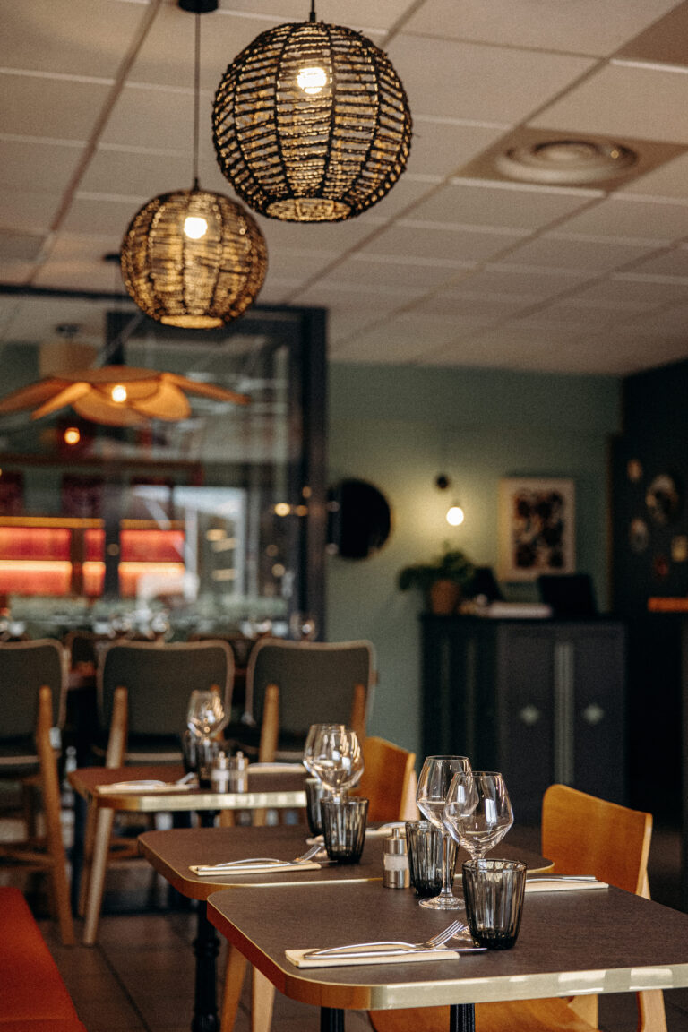 l'intérieur du restaurant Bistrot d'Avenio à Avignon