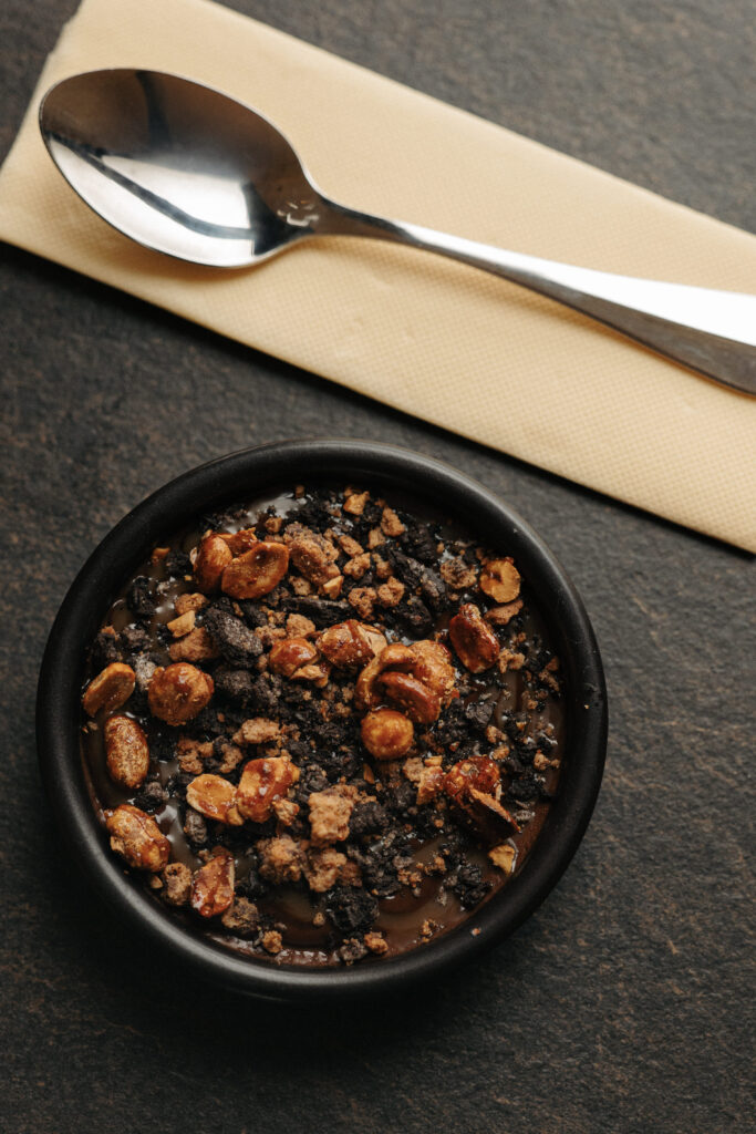 Une crème au chocolat du Bistrot d'Avenio à Avignon