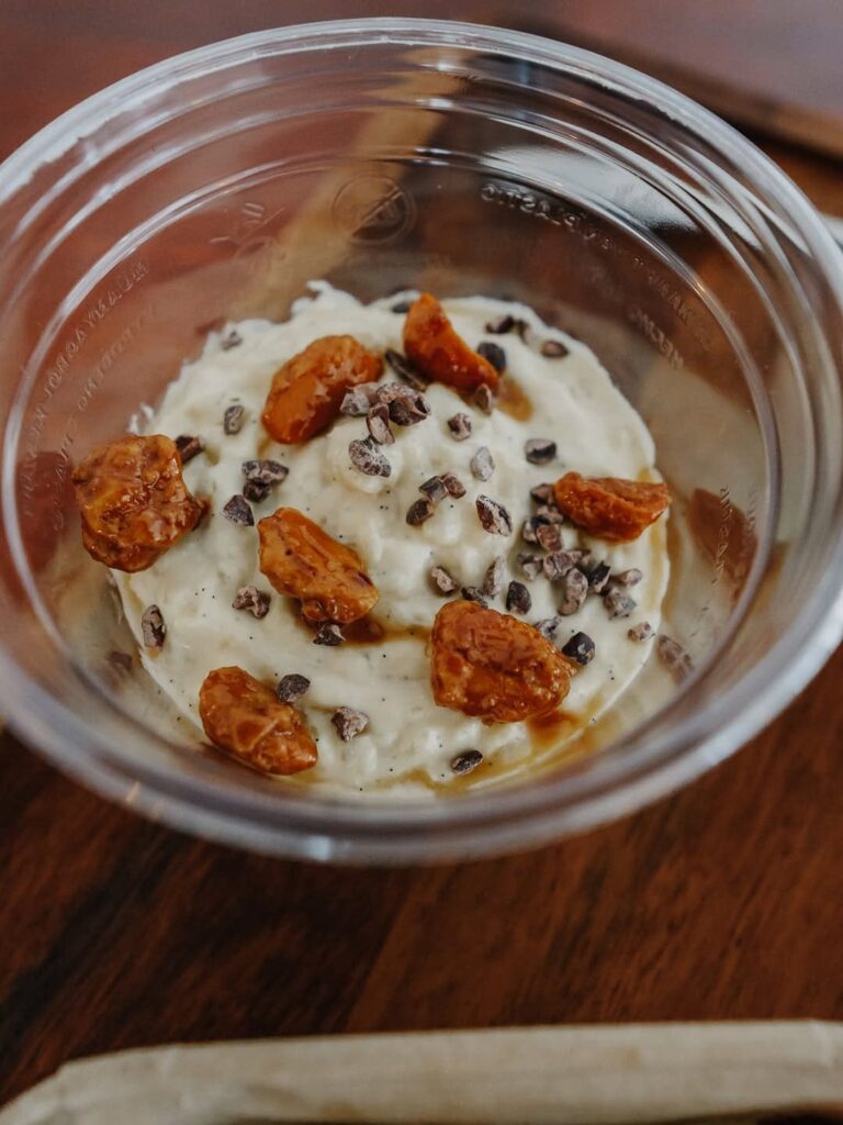 Gourmandise fraîche d'un restaurant de type fusion française et italienne à Pau, près de Tarbes