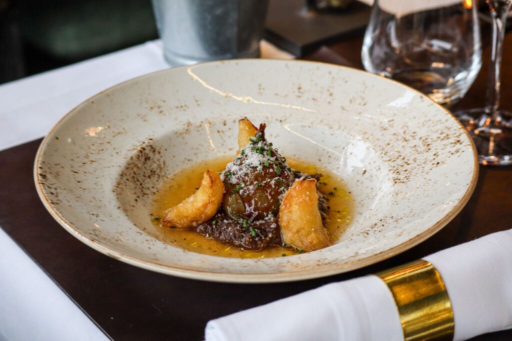 Entrée l'art du bistrot à Honfleur