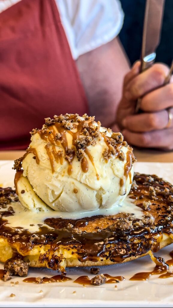 Crêpe sucrée Coup de Soleil à Trouville-sur-Mer