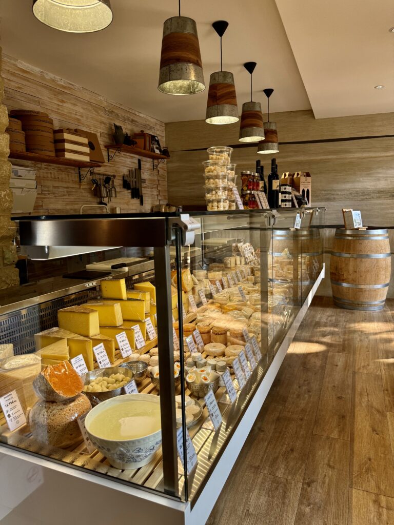 Selection des fromages de la Fromagerie des Costes