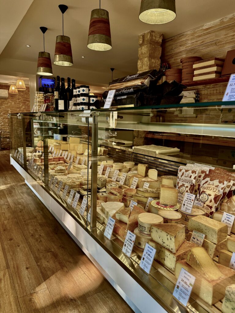 Selection des fromages de la Fromagerie des Costes